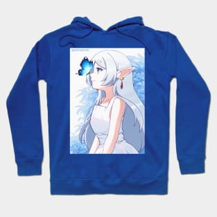 Frieren - The Blue Butterfly Hoodie